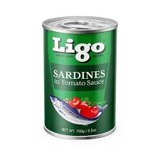 Ligo Sardine Green Tomato 155g