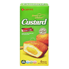 Lotte Custard Cream Cakes 138g