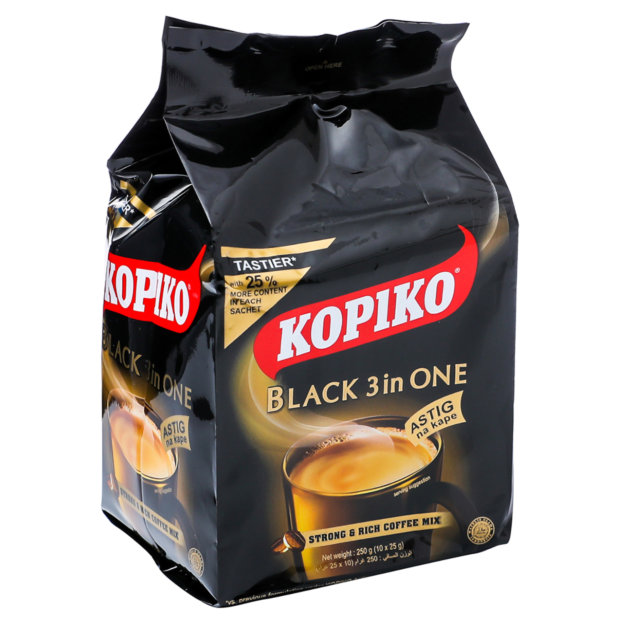 KOPIKO Black Coffe 3in1 30g*10