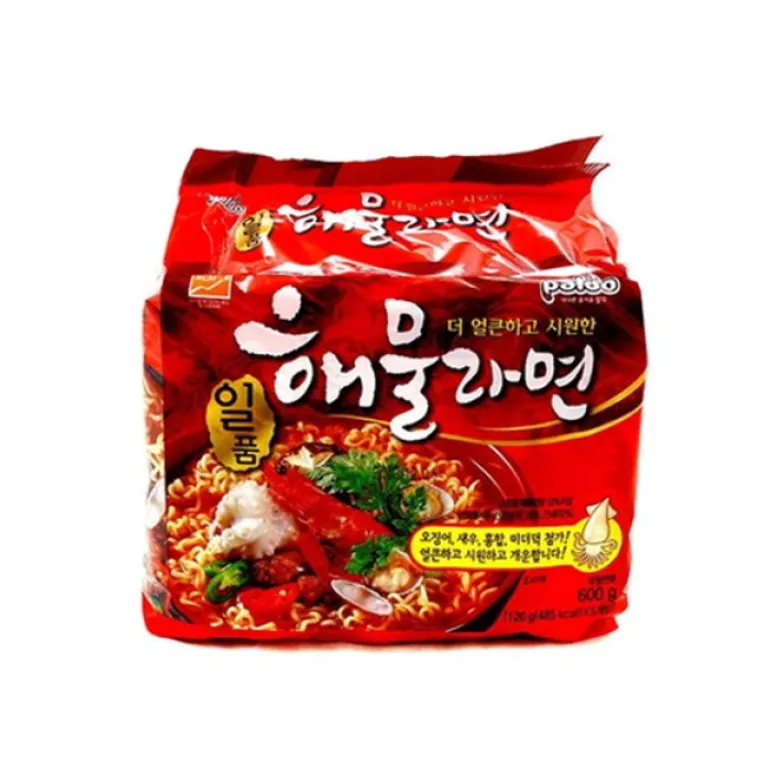Paldo Seafood Ramen 120g*5