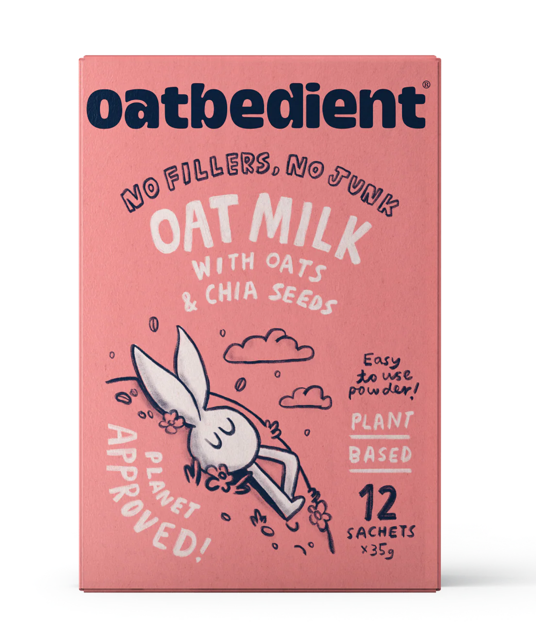 Oatbedient Oat Milk Chia 420g