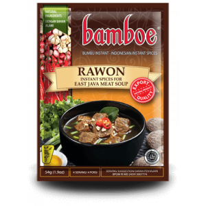 Bamboe Instant Rawon 50g