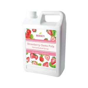 Bossen Strawberry Syrup - Pulp