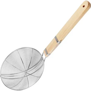 Line Strainer Wood Handle 30cm