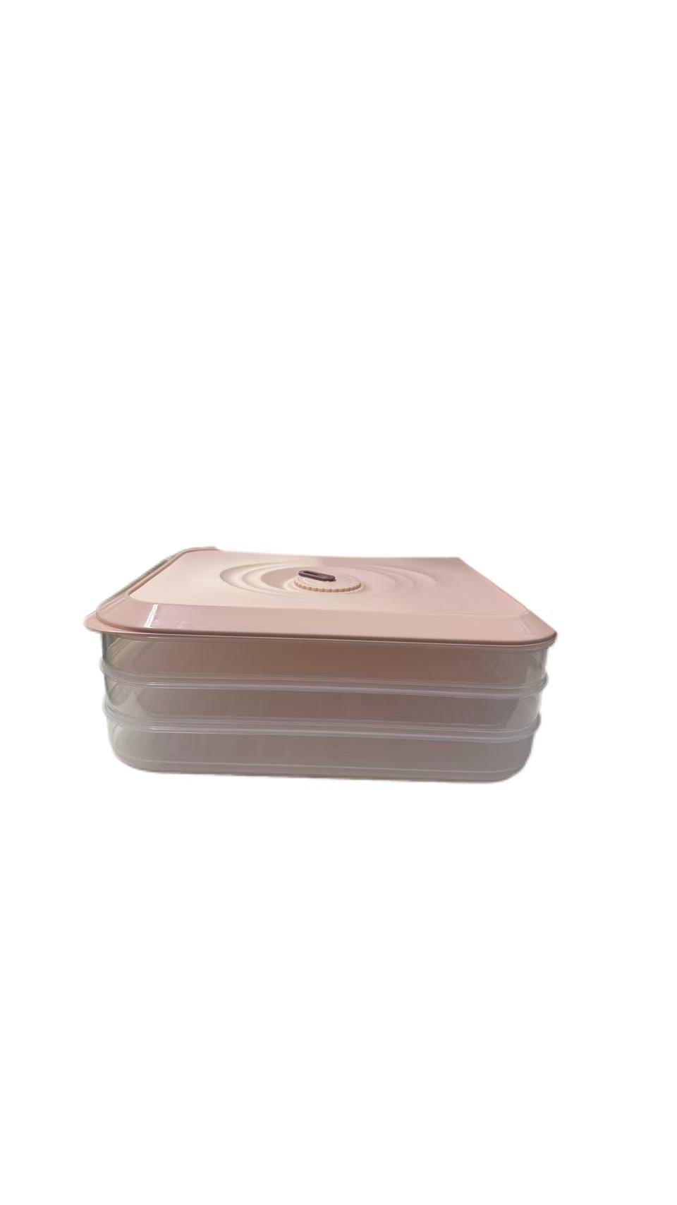 Dumpling Box Three Layer+Lid