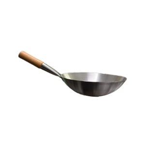 Wooden Handle Frying Pan 32cm