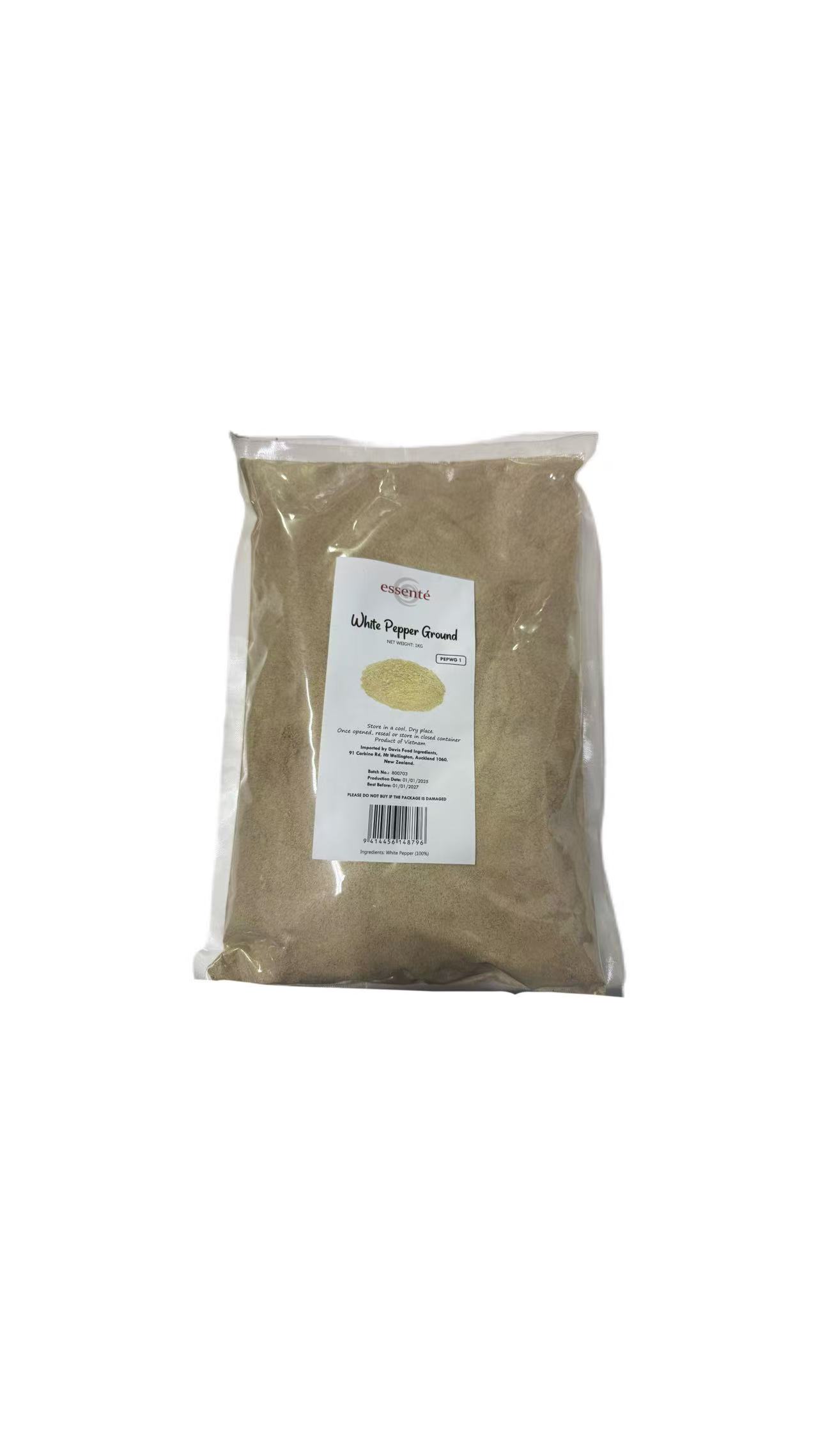 PEPPER WHITE GROUND