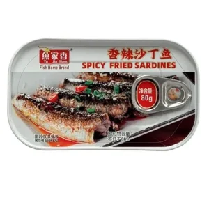 YJX Spicy Fried Sardines 80g