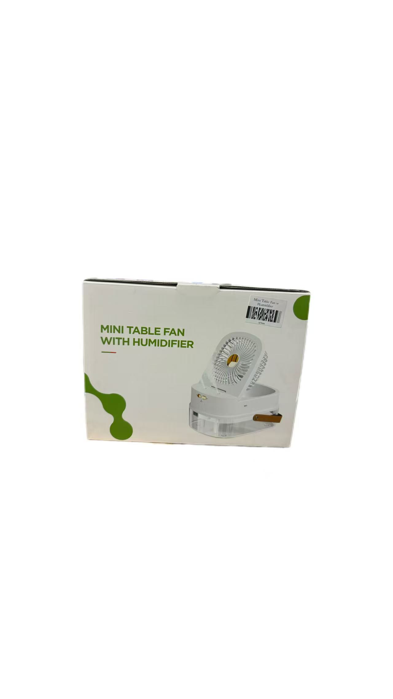 Mini Table Fan w Humidifier