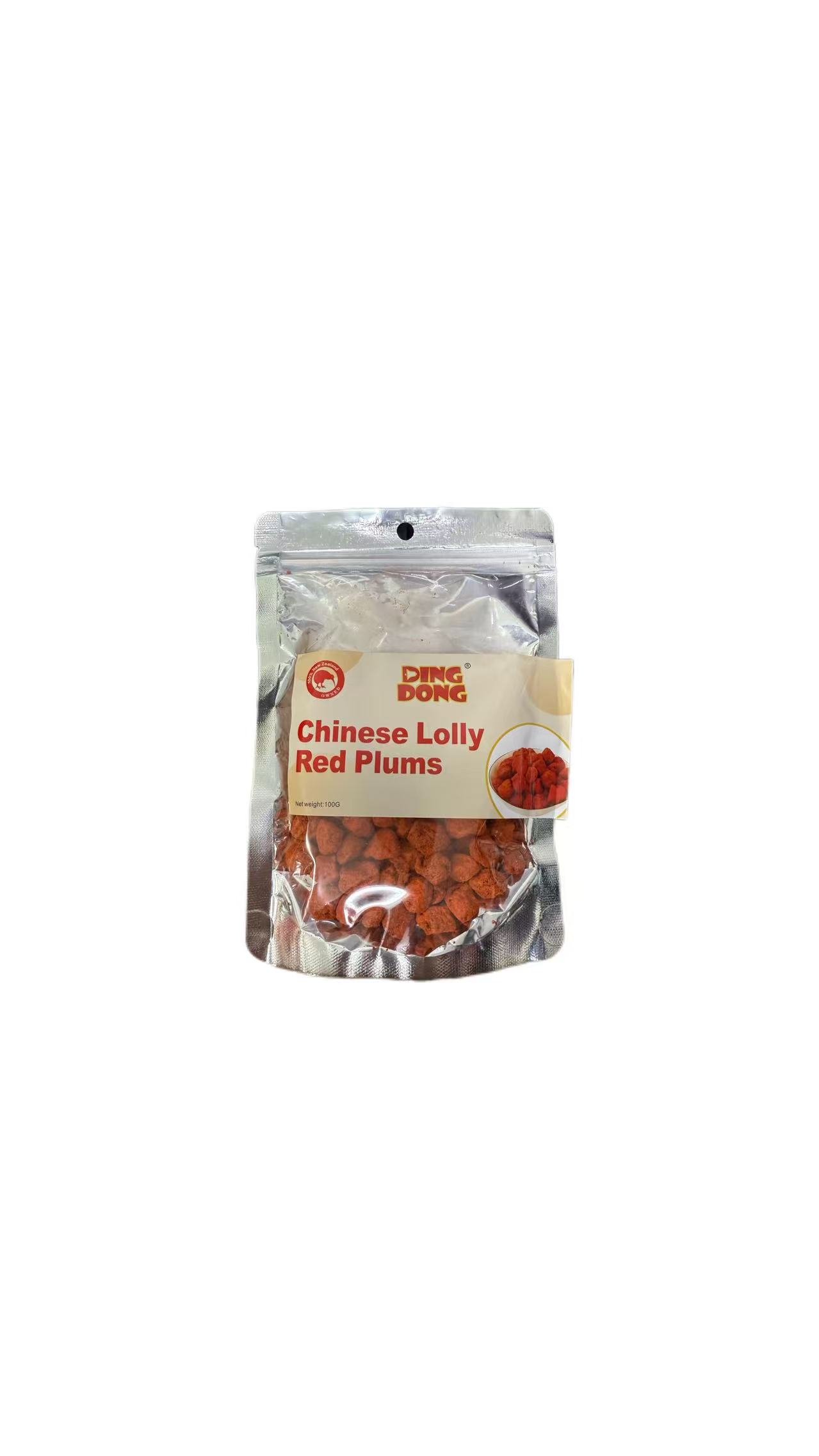 Ding Dong Chi Red Plums 100g