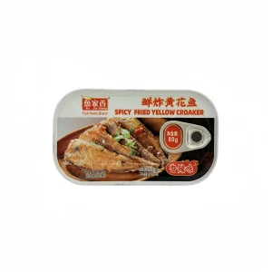 YJX Spicy Yellow Croaker 80g