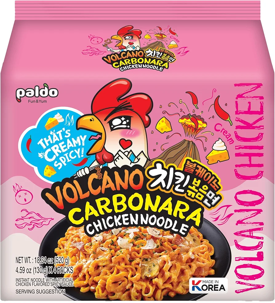PD Volcano Carbo Noodle 520g