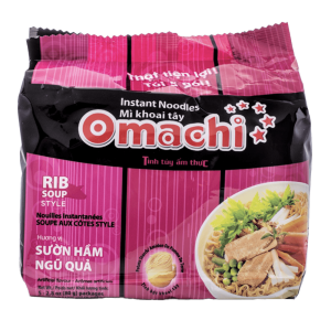 Omachi Prok Ribs Noodle 80g*5