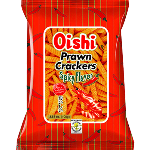 Oishi Spicy Prawn Cracker 65g