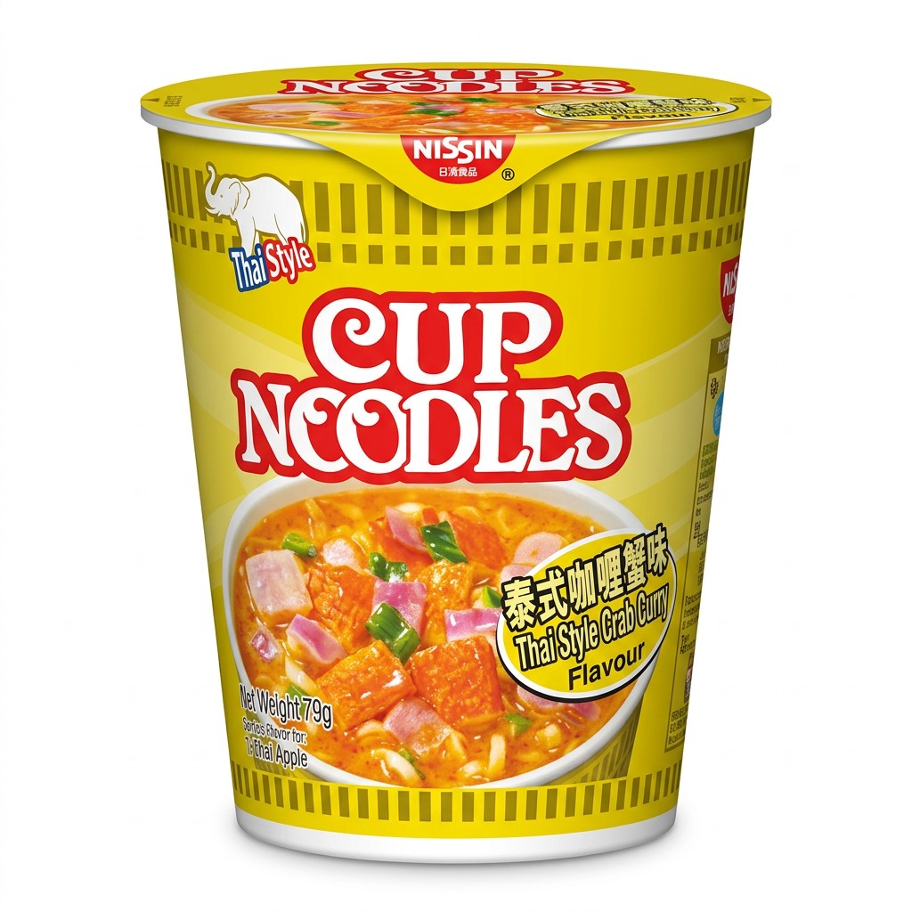 Nissin Noodle Cup Crab Curry79