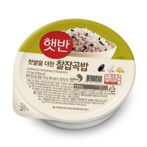 CJ Cooked Glutinous Multi-Grain Rice 210g