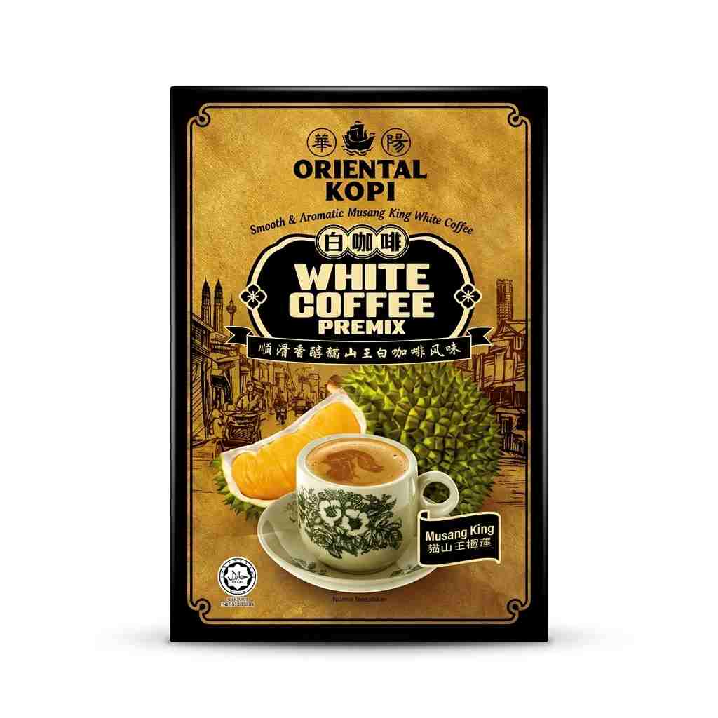 Musang King Durian White Coffe