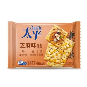 Pacific Sesame Soda Cracker 100g
