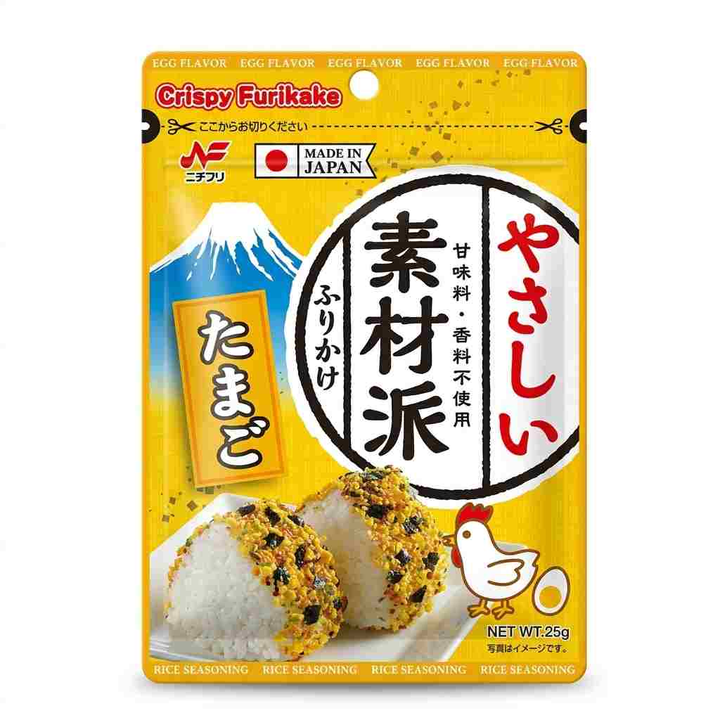 Nichifuri Natural Furikake egg 25g