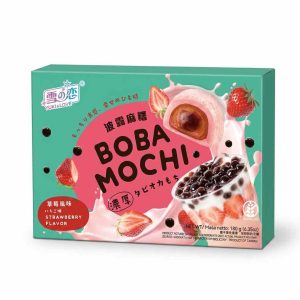 YukiLove Boba Mochi Strawberry 180g