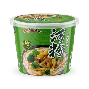 JXR Pickled Pepper Beef Flavored Rice Noodles 115g*12