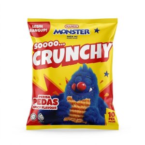 Mamee Monster Spicy Noodle Snack 25g*10
