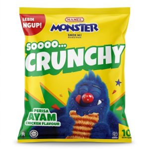 Mamee Monster Chicken Noodle Snack 20g*10