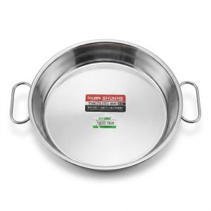 Hand-Held Cake Plate With Handle