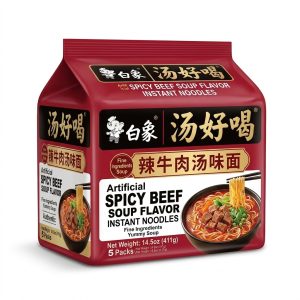 BX Noodle Spicy Beef Flavor 555g