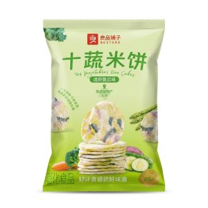 LPPZ Ten-Vegetable Rice Cake Cucumber-flavored 40g*20