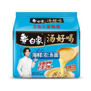 BX Instant Noodle Seafood Flv 5*110g