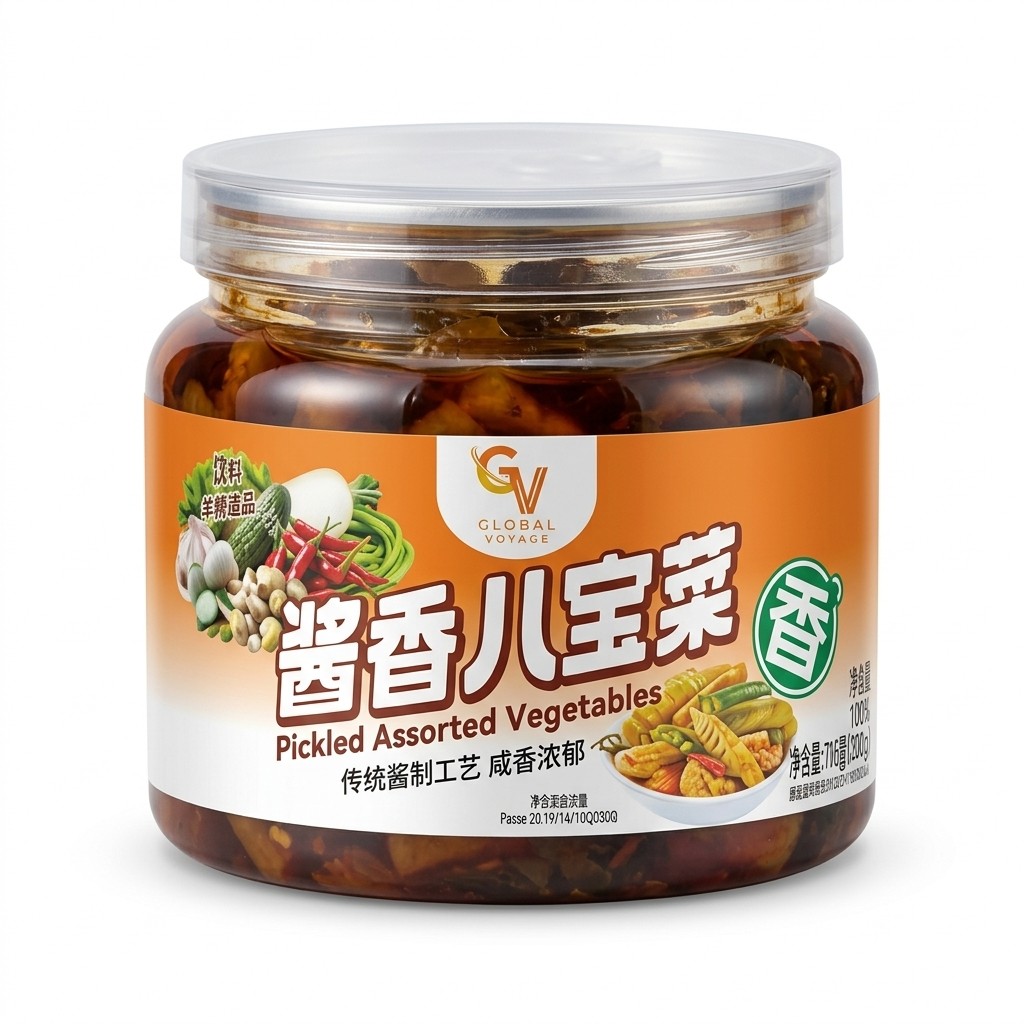 Global Voyage Pickled Assorted Vegetables 500g