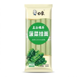 Baixiang Spinach Noodles 300g