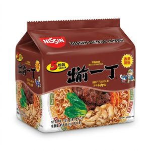 Nissin DR Beef Flavour 5pks