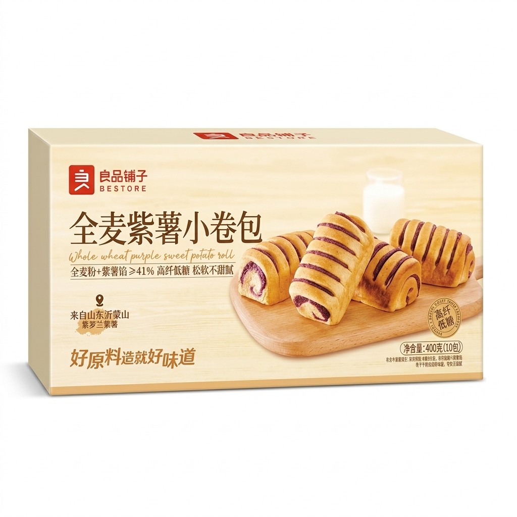 LPPZ Wheat Sweet Potato Rolls