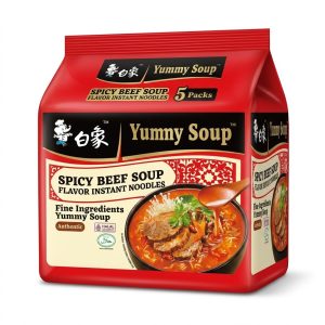 BX Spicy Beef Noodles Soup Flv 96g*5